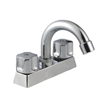 4 inches short steel spout  lavatory faucet ,basin faucet/ hot and cold mixer brass body、 zinc  handles、zinc, abs cover.  compression stem ,ceramic stem 4 inches short steel spout  lavatory faucet ,basin faucet/ hot and cold mixer brass body、 zinc  handles、zinc, abs cover.  compression stem ,ceramic stem