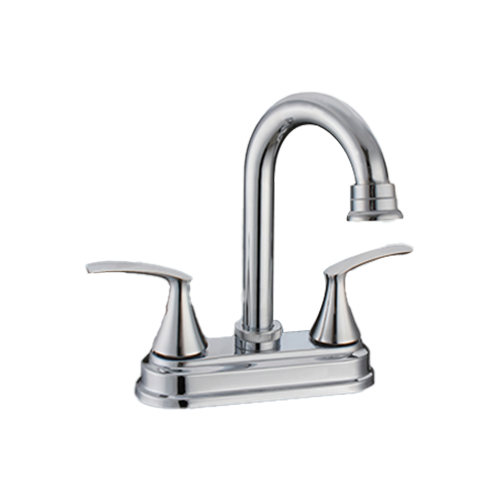 4 inches brass ，zinc body lavatory faucet ,basin faucet, hot and cold mixer steel ,ABS cover、 zinc lever  handles、 steel spout, ceramic stem  