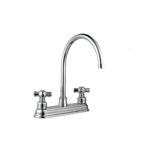 8 inchesbrass sink  faucet hot and cold YM-8046