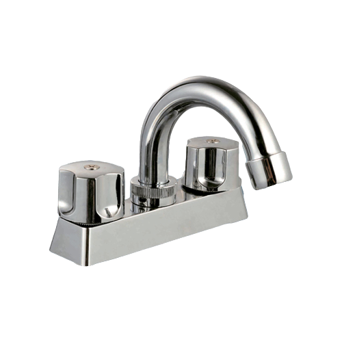 4 inchesdoble handles lavatory faucet  with  black YM-ABS4100