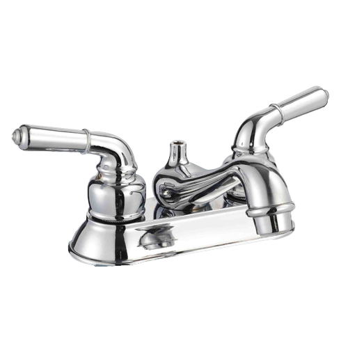 4 inchesdoble handles lavatory faucet  with  black YM-ABS4104