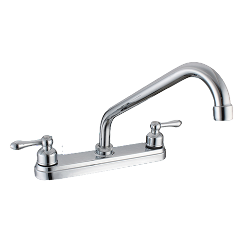 8 inchesdoble handles kitchen faucet polished chrome YM-8118