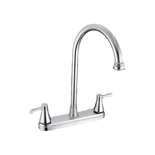 8 inchesdoble handles kitchen faucet polished chrome YM-8119