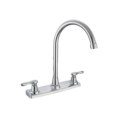 8 inchesdoble handles kitchen faucet polished chrome YM-8120