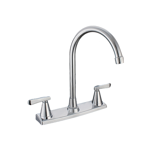 8 inchesdoble handles kitchen faucet polished chrome YM-8121