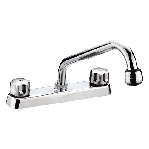 8 inchesdoble handles brass sink faucet YM-8058