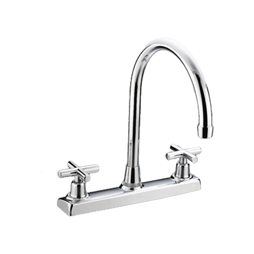 8 inchesbrass kitchen faucet /hot and cold mixer high spout  YM-8064