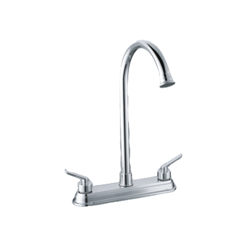 8 inchesdoble handles brass kitchen faucet YM-8090